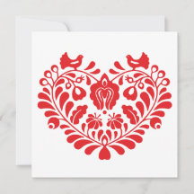 Cartão de Saudação de Pedido Tradicional