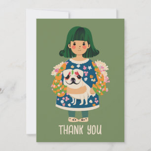 Festividades Cartão de Saudação de Pug Personalizado Placa fl