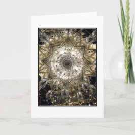 Festividades Cartão de saudação de Vazio 'Crystal'