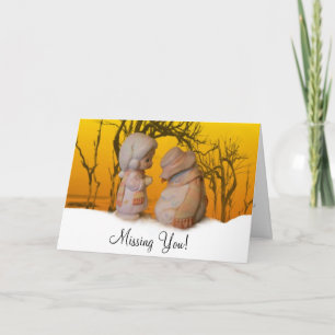 Festividades Cartão de Saudação de Vontade de Natal