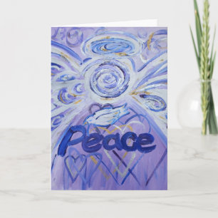 Festividades Cartão de Saudação do Anjo de Paz