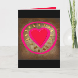 Festividades Cartão de Saudação do Coração do Dia de os namorad