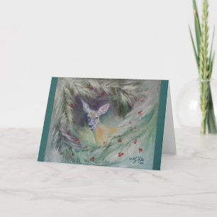 Festividades Cartão de Saudação do Vazio Espírito Woodland