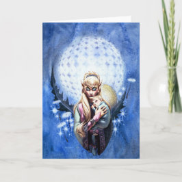Festividades Cartão de Saudação Elf Madonna