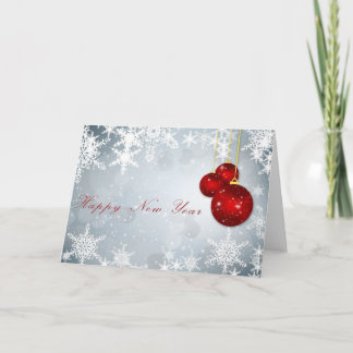 Festividades Cartão de Saudação - Feliz ano novo