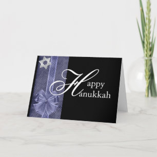 Festividades Cartão de saudação Feliz Hanukkah do Arco Azul