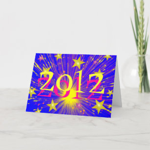 Festividades Cartão de saudação Firework '2012'