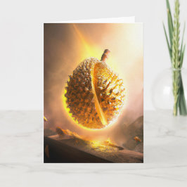 Festividades Cartão de Saudação ouro Durian