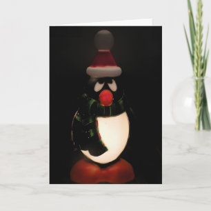 Festividades Cartão de Saudação Penguin