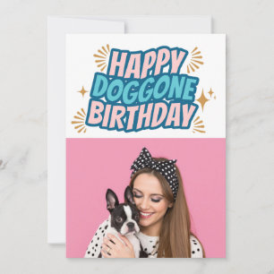 Festividades Cartão de Saudação Personalizado de Foto Feliz Ani