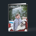 Festividades Cartão de Saudação Personalizado de Papais noeis V<br><div class="desc">Adicione alguma cor e alegria aos seus cartões de saudação nesta temporada de festas! Fotografia © Storytree Studios,  Stanford,  CA</div>