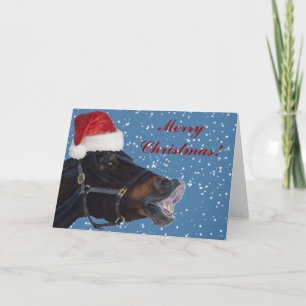 Festividades Cartão de Saudação Pony Christmas