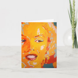 Festividades Cartão de saudação pop Art - Pessoas Famosas
