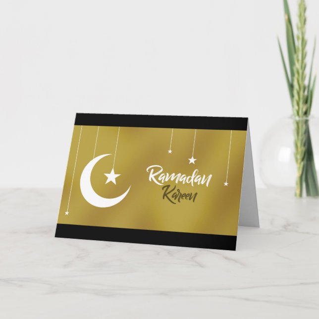 Festividades Cartão de saudação Ramadan Kareem (Frente)