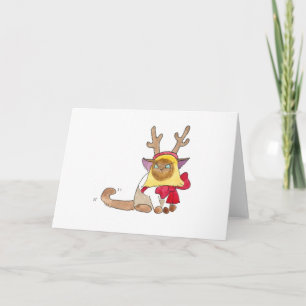 Festividades Cartão de Saudação Reindeer Elvis