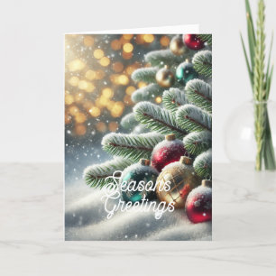 Festividades Cartão de saudação Seasons