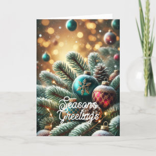 Festividades Cartão de saudação Seasons