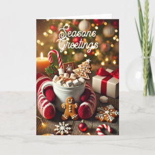 Festividades Cartão de saudação Seasons