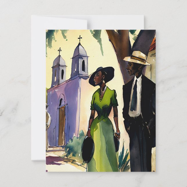 Festividades Cartão de Saudação - Serviços da Igreja #11 (Pásco (Frente)