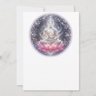 Festividades Cartão de Saudação Sukiti Paz Meditação Lótus Arte