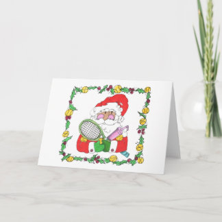 Festividades Cartão de Saudação - Tênis de Papai noel
