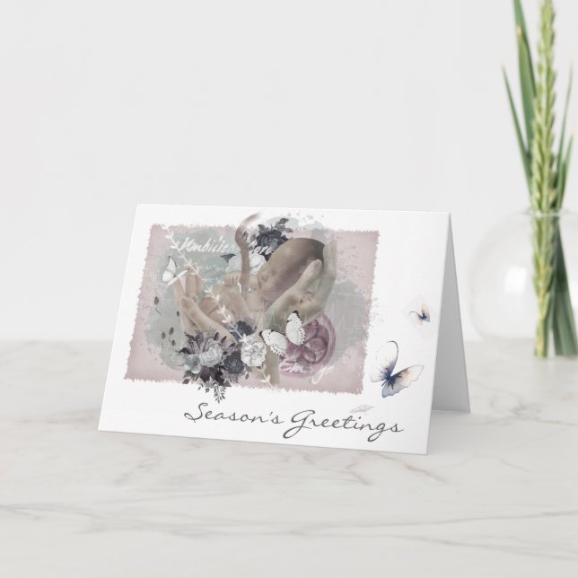 Festividades Cartão de Saudações da Estação OBGYN (Frente)