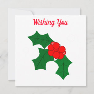 Festividades Cartão de Temporada de Férias Alegre