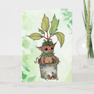 Festividades Cartão de Vazio Baby Mandrake