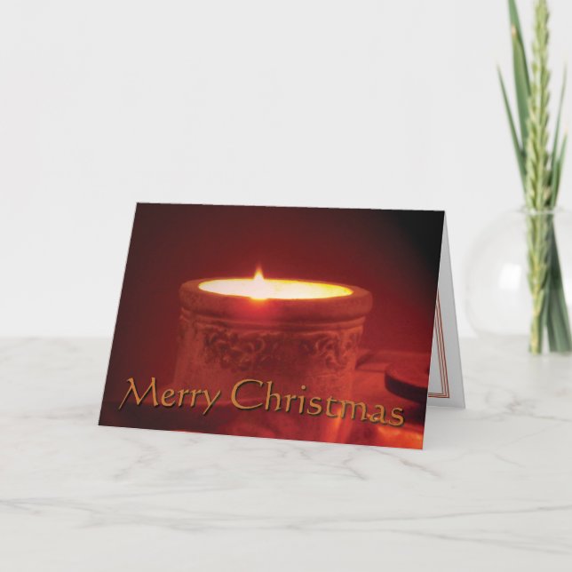 Festividades Cartão de velas (Frente)