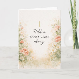Festividades Cartão do Dia das Mães Segurado pelo Amor de Deus