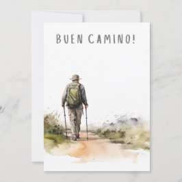 Festividades Cartão do Homem de Caminho Camino de Santiago