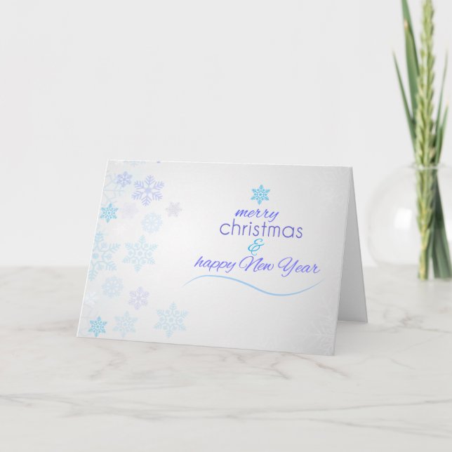 Festividades Cartão do Natal e de Natal do ano novo (Frente)