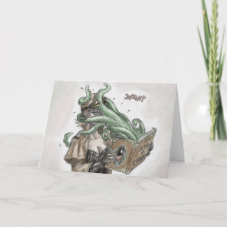 Festividades Cartão do querido de Steampunk