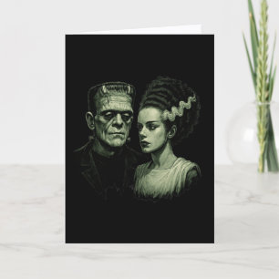 Festividades Cartão Dobrado Noiva De Frankenstein
