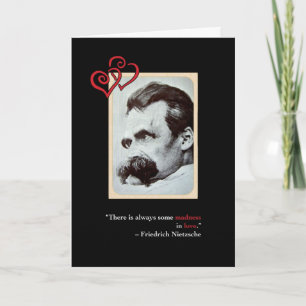 Festividades Cartão doce #3 do dia dos namorados de Nietzsche