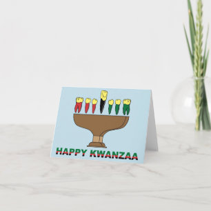Festividades Cartão feliz de Kwanzaa