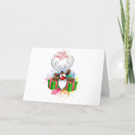 Festividades Cartão Feliz de Natal