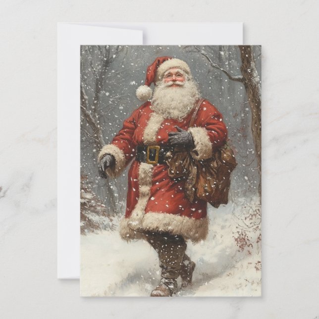 Festividades Cartão Feliz de Natal (Frente)