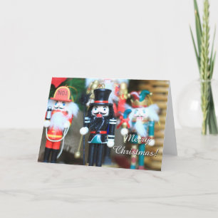 Festividades Cartão Feliz de Nozes de Natal