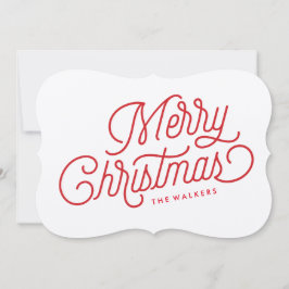 Festividades Cartão Feliz Natal de Férias