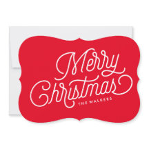 Cartão Feliz Natal de Férias