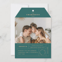 Cartão Festivo de Férias Planas