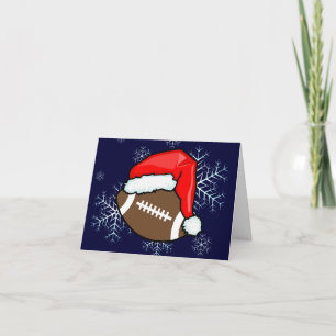 Festividades Cartão - Futebol de Papais noeis Decorativos