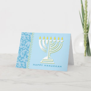FESTIVIDADES CARTÃO GREETING DE HANUKKAH