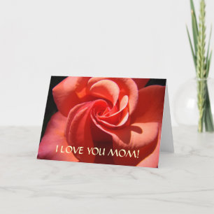 Festividades CARTÃO MÃE Eu Te Amo Mãe Cartão de Agradecimento R