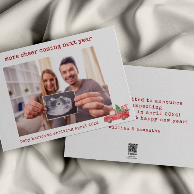 Festividades Cartão Mínimo de Gravidez de Férias (Criador carregado)