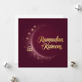 Festividades Cartão Moderno Personalizado de Férias Ramadan Kar