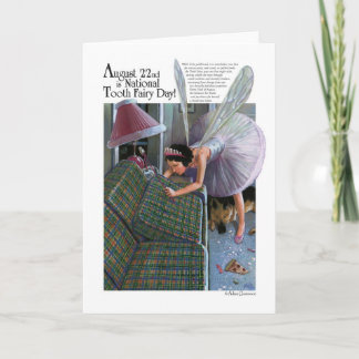 Festividades Cartão nacional de fada de dentes
