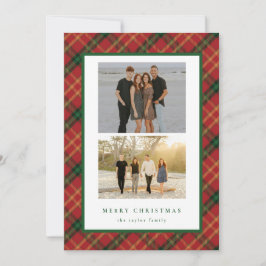 Festividades Cartão Natal clássico de Xadrez 2-Fotos