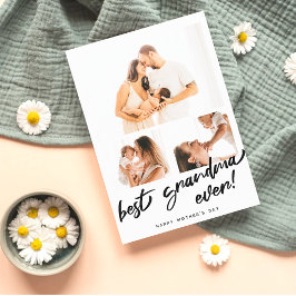 Festividades Cartão Personalizado de Dia das Mães para Avó com